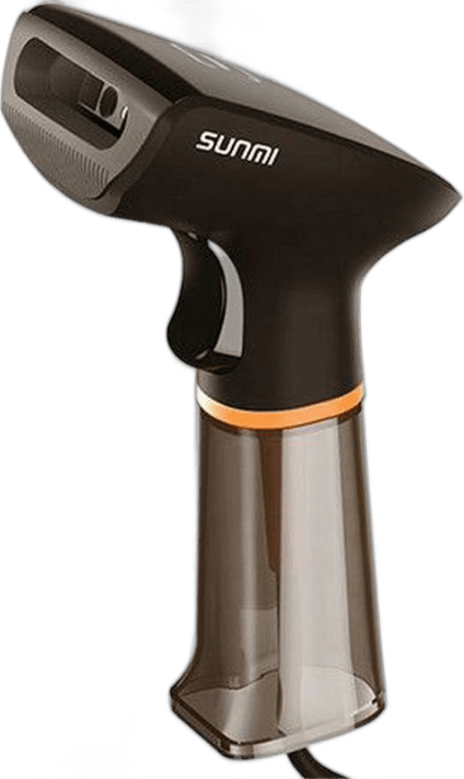 SUNMI 2D Handheld Scanner standing upright